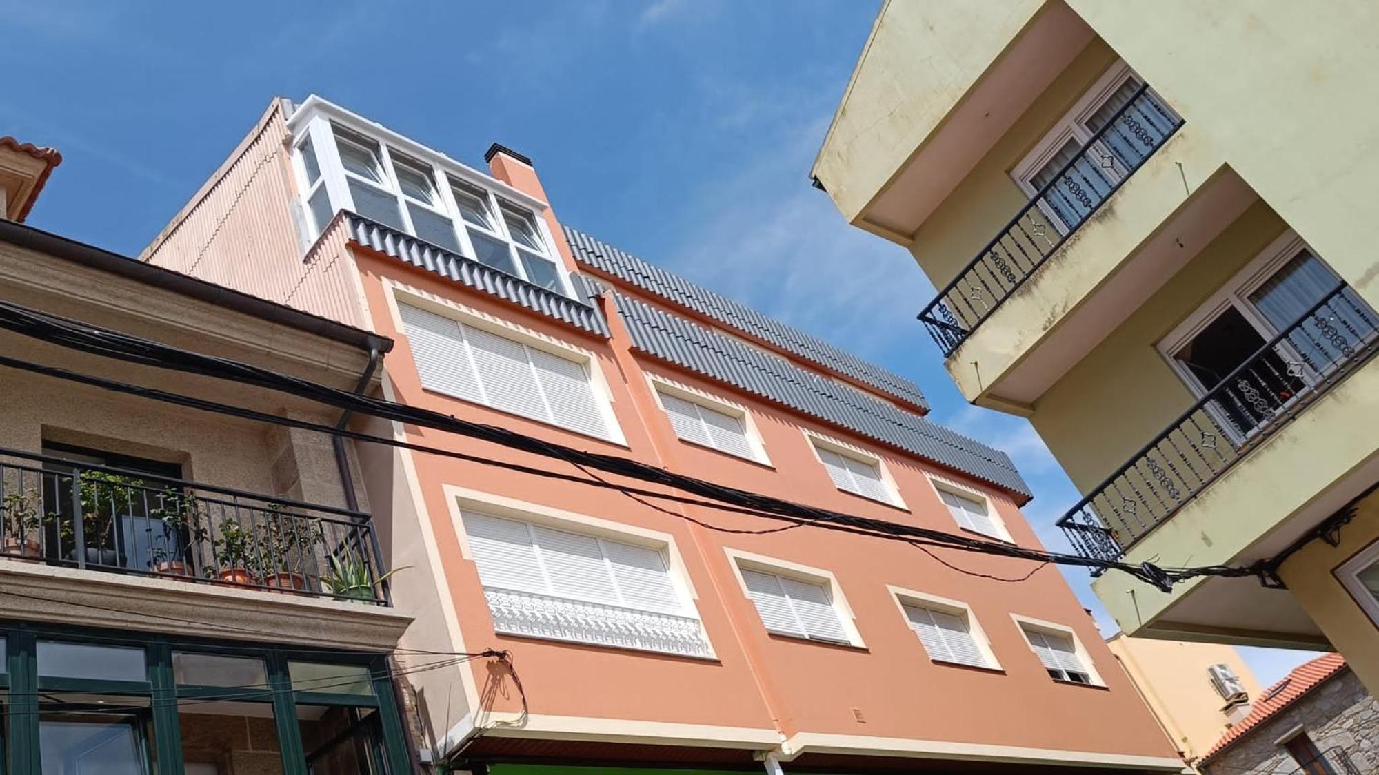 Apartamento Plaza Oeste Muxia Buitenkant foto