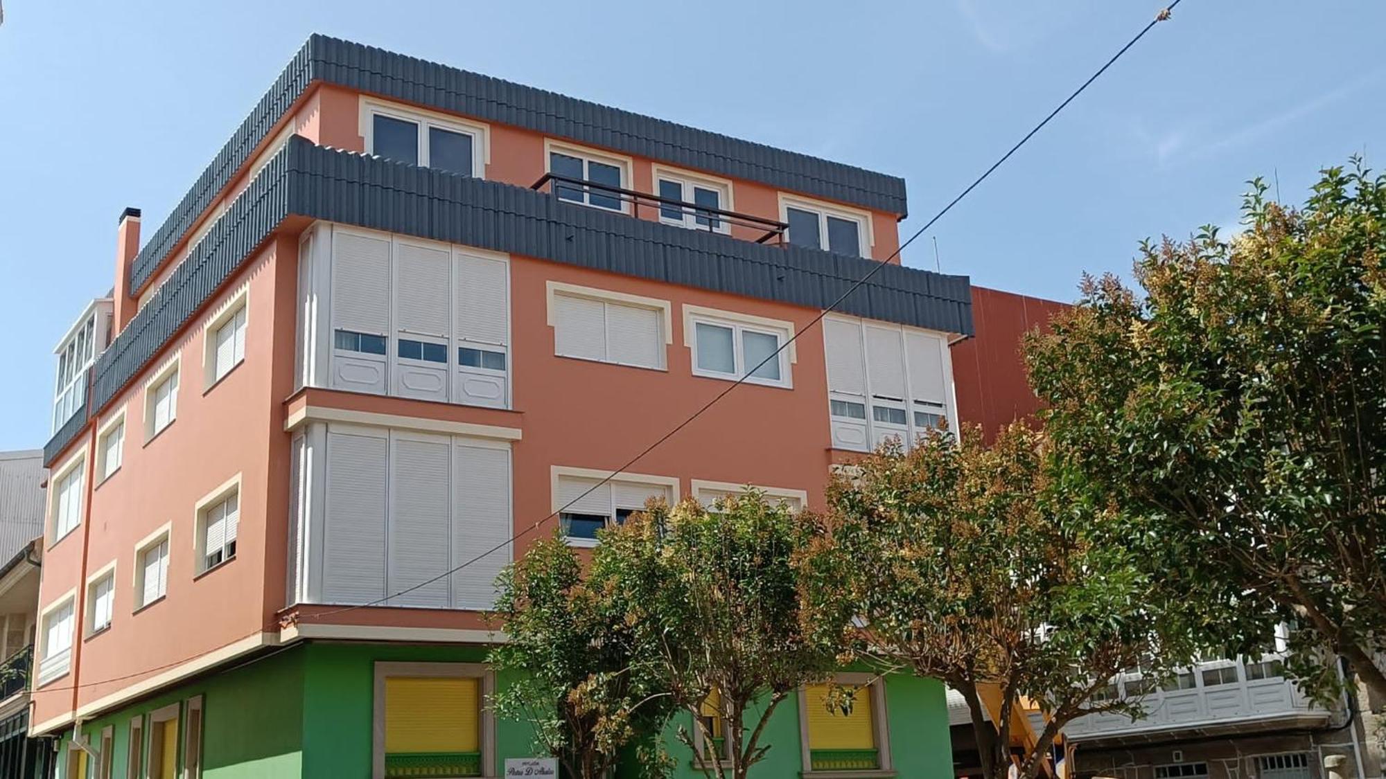 Apartamento Plaza Oeste Muxia Buitenkant foto